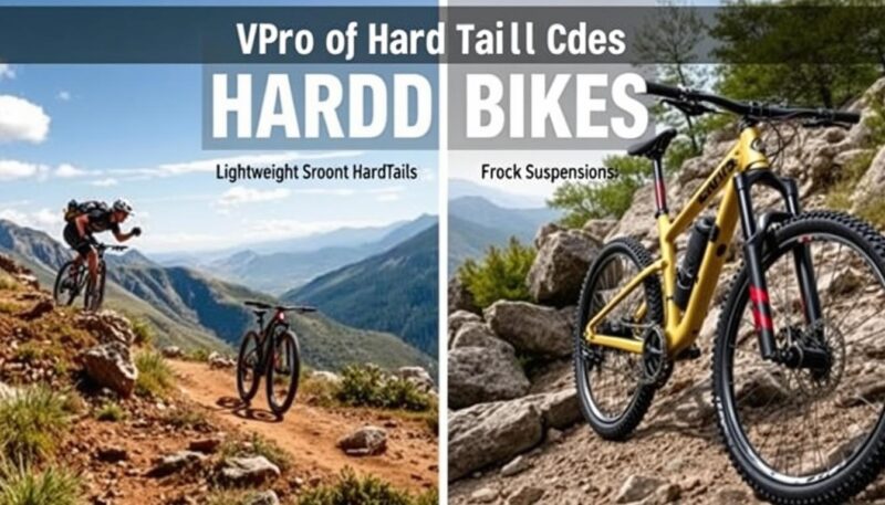 pros and cons of hardtail bikes